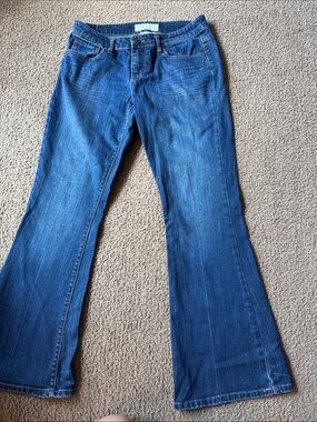 Maurices Blue Flare Jeans - Classic Denim Wide Leg size 5/6